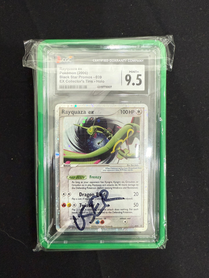 2006 Pokemon Black Star Promo #039 Rayquaza EX - Holo PSA 9.5 1/1 GEM MINT