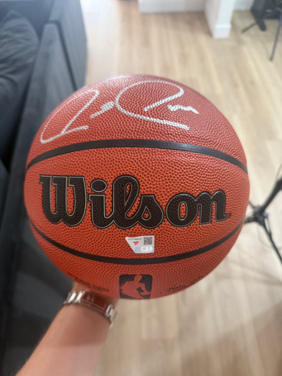 1/1 Signed Paul Pierce Basketball (Fanatics Verified)